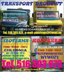 TRANSPORT DO 4 T - 24 m3 KONTENER / IZOTERMA / CHŁODNIA (+20